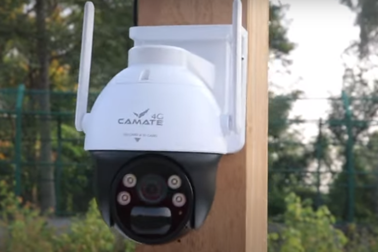 Camate Eclipse 4G Sim Based 3MP Wireless Outdoor Smart CCTV Camera
