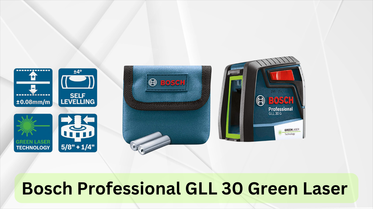 Bosch Professional GLL 30 G Line Laser 10m Green Laser